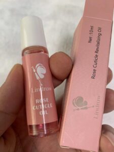 (Lindraw Free Gift) 10ML Rose Cuticle Oil for Nails Repaired Dryness Damaged Nails and Cuticle photo review